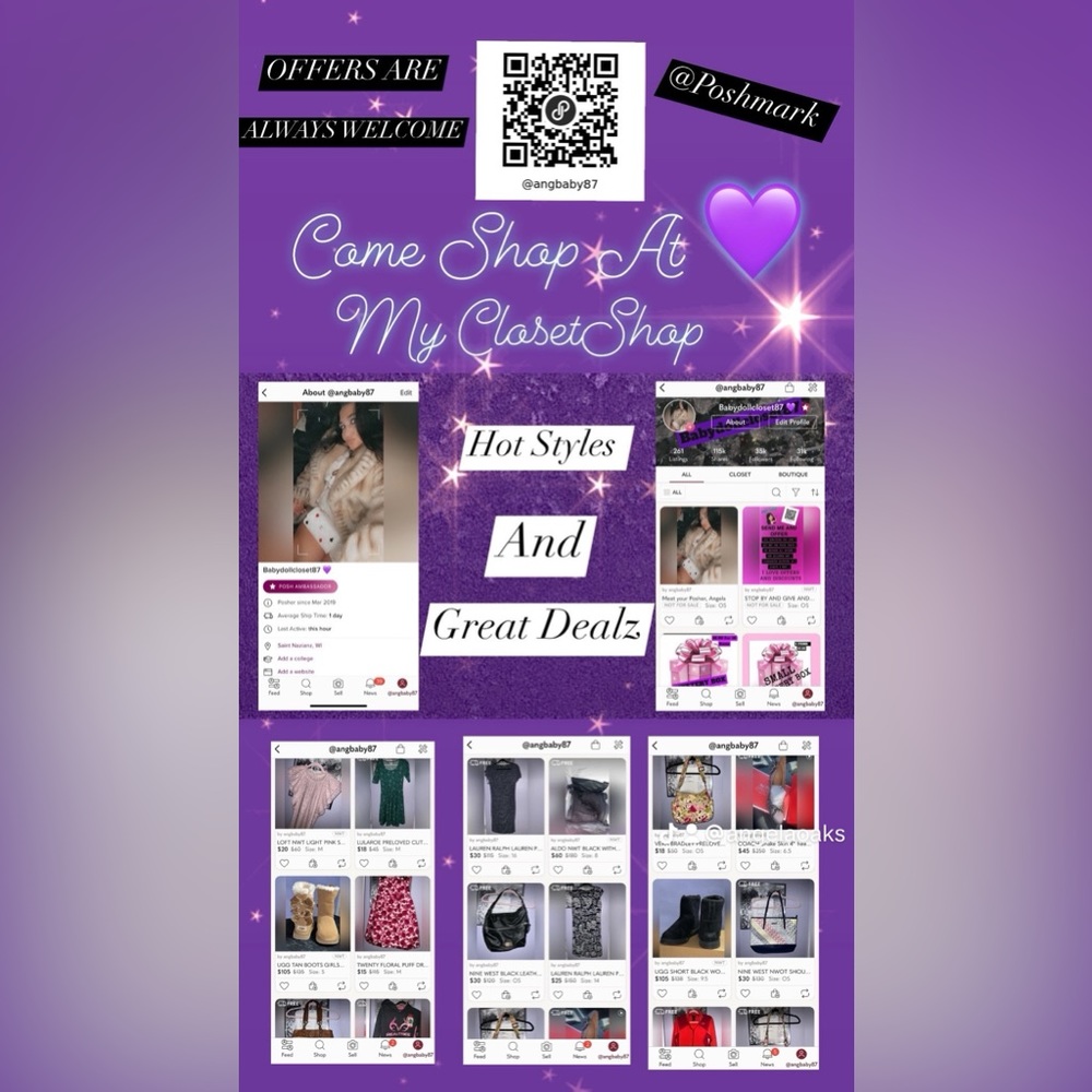 SHOP MY CLOSETSHOP I LOVE OFFERS AND DISCOUNTS LET ME BE YOUR GO TO CLOSET💜